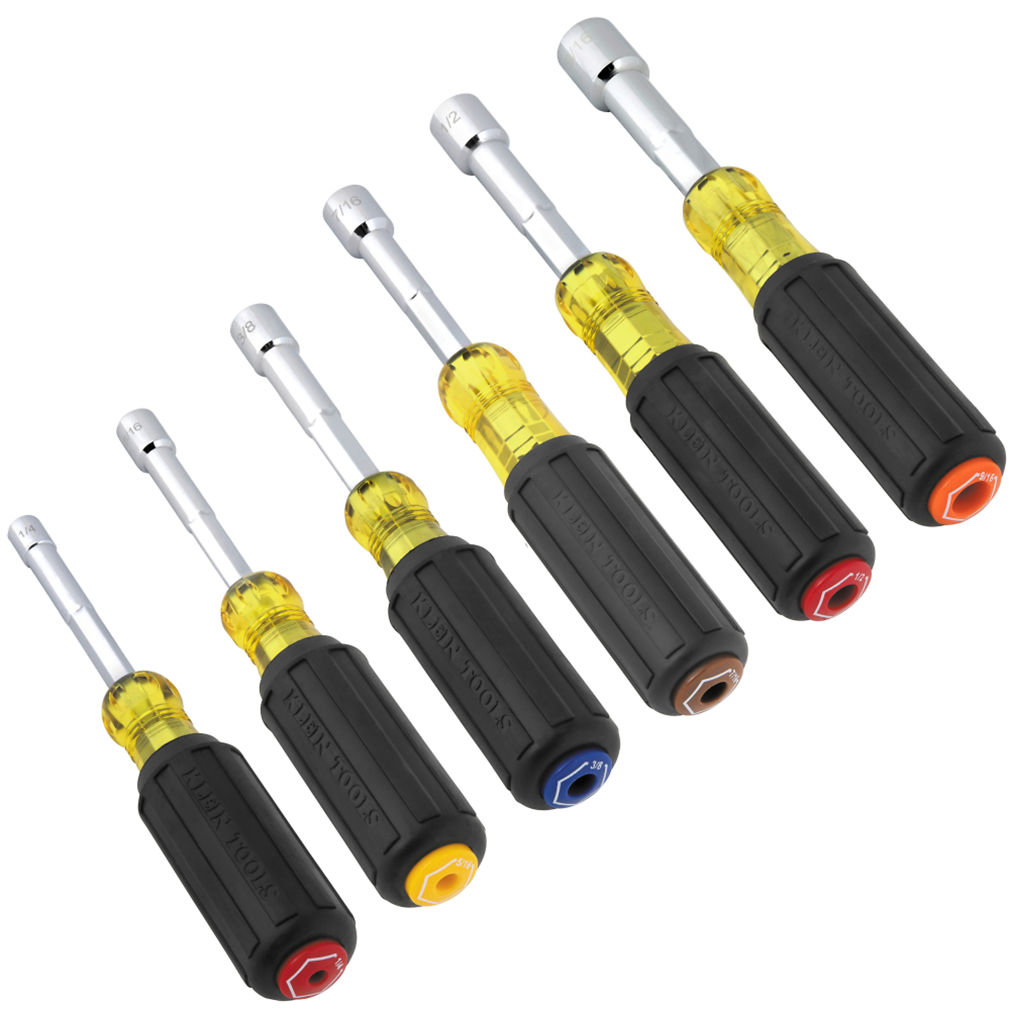 Color-Coded Hollow-Shaft Heavy-Duty Nut Driver Set, Model# 65456